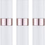 Dispensador perfume vacío 8ml 3 pzas portátil blanco