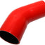 Manguera silicona acoplador reductor codo 45° 3-3.5"