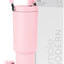 Vaso acero inox 40oz con pajita asa tapas intercambiables