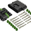 Kit conectores Fastronix Weather Pack 6 pines