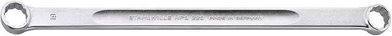 Llave anillo doble acero cromado antiderrap