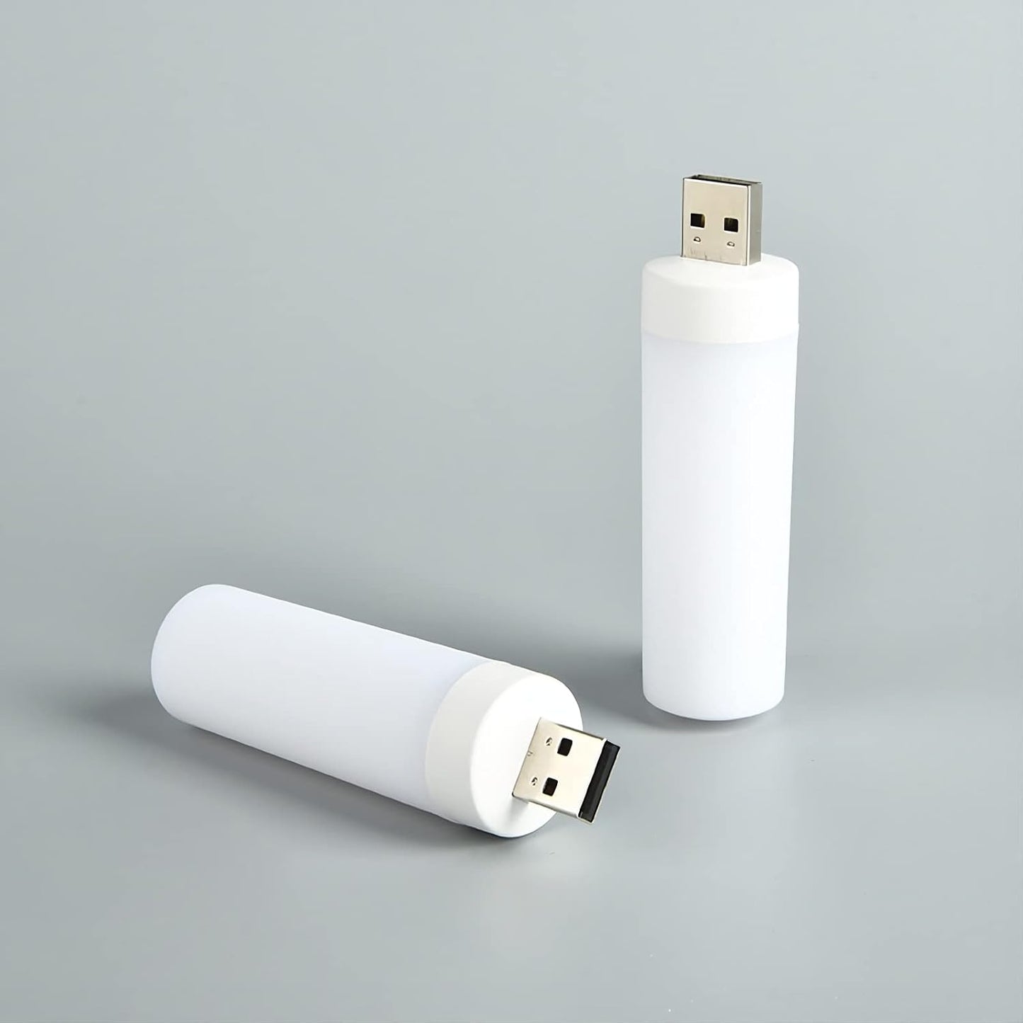 Luz LED USB efecto llama velas parpadeantes pack 6