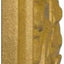 Medallón techo Swindon 16 7/8pulg dorado para toldos