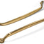2 Manijas Bronce Champán 8pulg Sólidas para Cajones Cocina