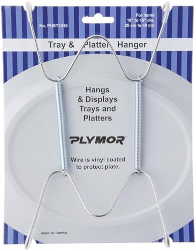 Bandeja colgador acero inox para pared 8.25x4.75"