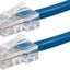 Cable Ethernet Cat6 24AWG UTP 7ft Naranja Azul