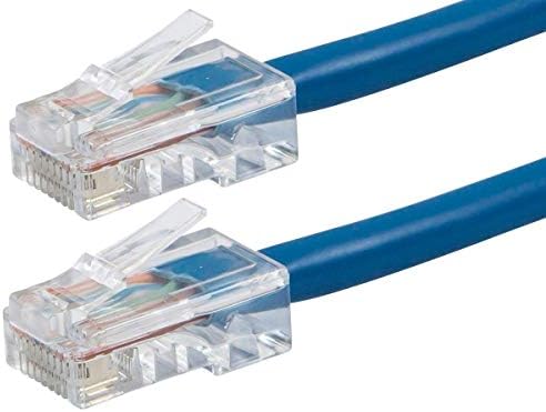 Cable Ethernet Cat6 24AWG UTP 7ft Naranja Azul