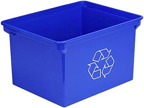Cesto reciclaje 9gal color azul