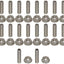 Kit pernos acero inox para cacerola aceite Chevy