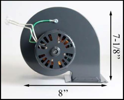 Ventilador convección estufa pellets