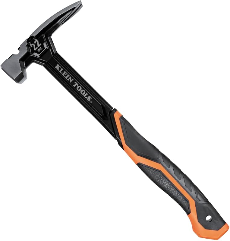 Martillo carpintero acero forjado 623g garra recta cuadrada