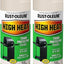 Pintura aerosol esmalte alta temp 12oz almendra pack 2