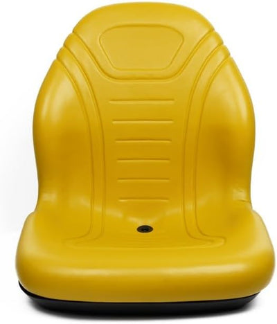 Asiento universal tractor UTV respaldo alto amarillo