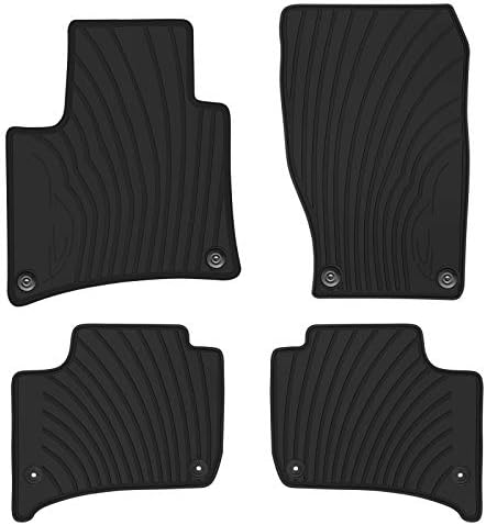 Alfombrillas piso Porsche Cayenne 11-18 goma negra