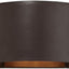 Farol pared exterior Everton 1 luz LED 14W bronce