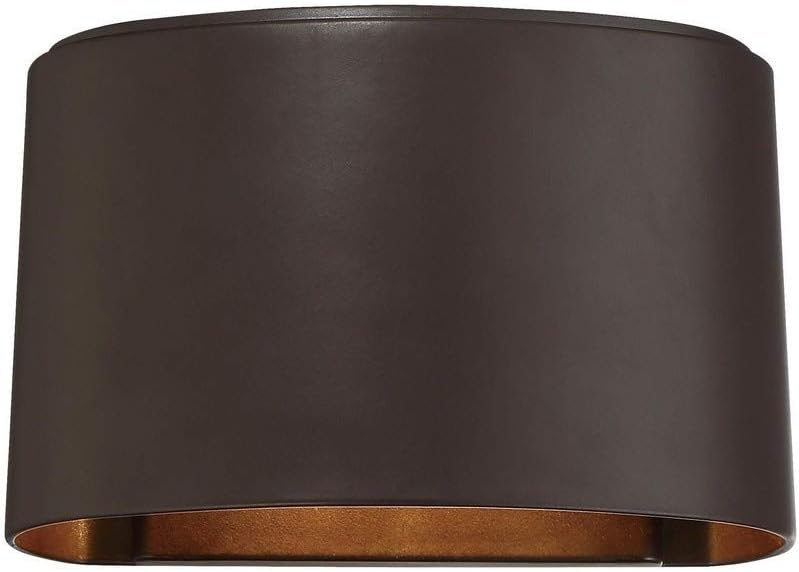 Farol pared exterior Everton 1 luz LED 14W bronce