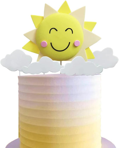 Decoración pastel sol sonrisa fiesta You Are My Sunshine