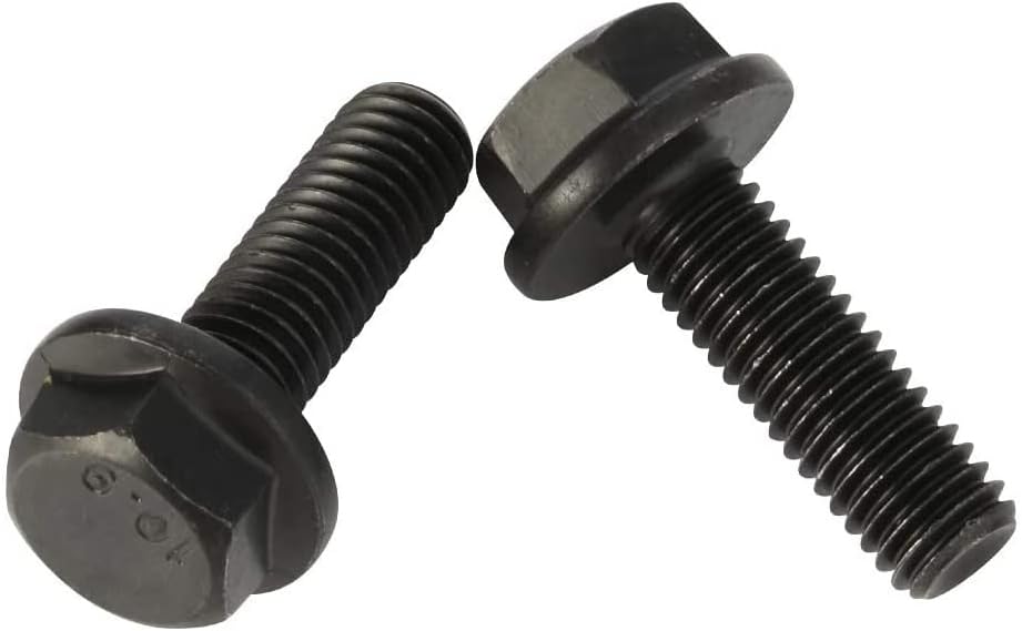 Tornillos hexagonales M6 x 0.787pulg acero aleación 25 pzas