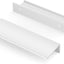 10 Manijas cocina 4" blancas para cajones y puertas