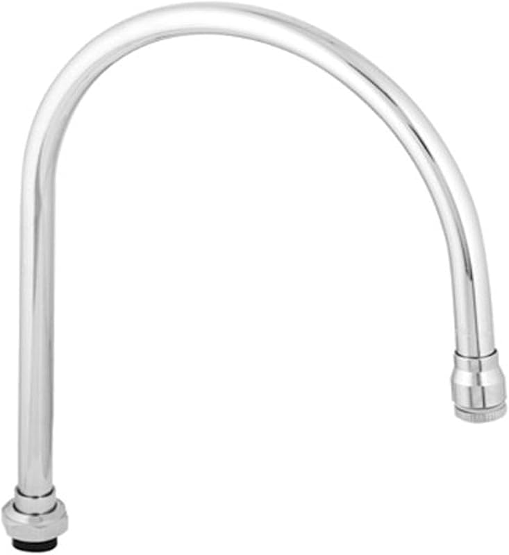Caño giratorio cuello cisne 12" cromado