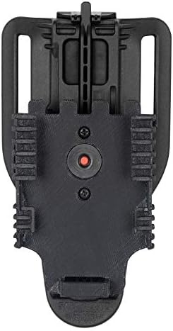 Funda cinturón unisex 2-2.25pulg negro