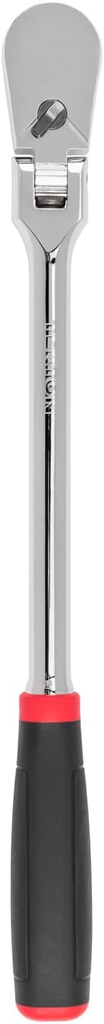 Trinquete agarre cómodo cabeza flexible 1/2x14 pulg