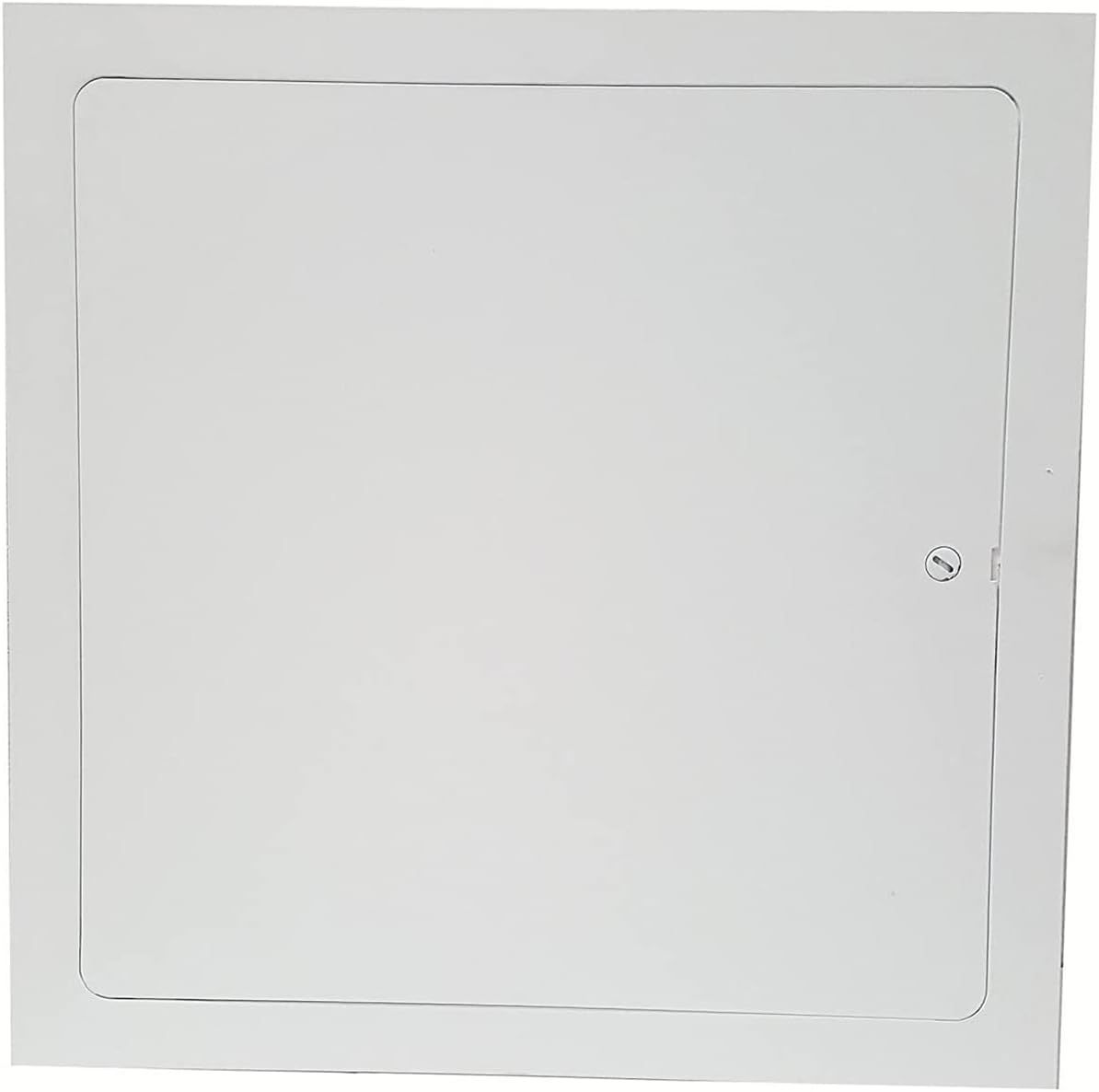 Puerta acceso acero 8x8 pulg recubrimiento blanco