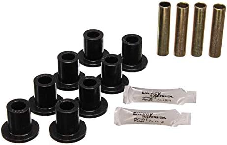 Set bujes resorte hoja frontal negro