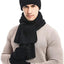 Set gorro bufanda guantes hombre forro polar invierno