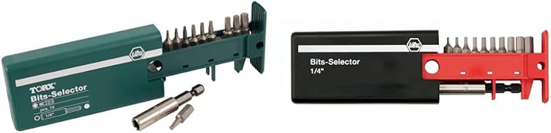 Selector bits Torx T5-T30 y hexagonales