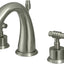 Grifo lavabo manija palanca níquel cepillado