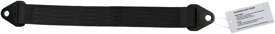 Correa limite 19" cuádruple eje remolque 2pzas negro