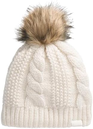 Gorro con forro de pompón piel mujer