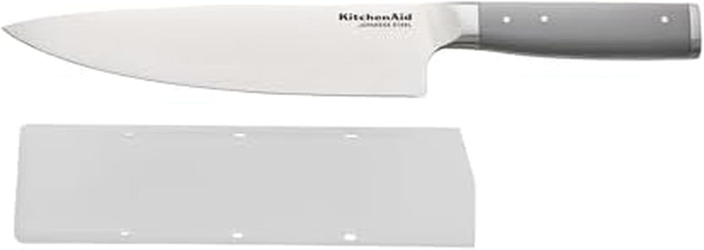 Cuchillo chef forjado acero inox 8pulg gris