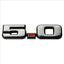 2 Pzas Emblemas Mustang 79-93 Estilo Antiguo Cromado