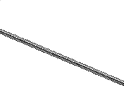 Varilla acero inox 1/8-40 12pulg 2 pzas