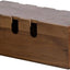 Caja organizadora cables madera para escritorio hogar oficina