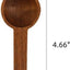 Cuchara café madera nuez para granos molidos té 0.5oz