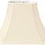 Pantalla rectangular campana beige 5.5x7x10.5pulg