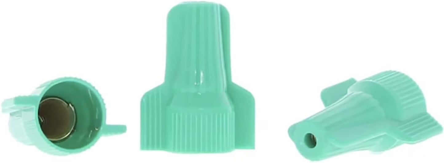 Conectores tierra verde 10 pzas bolsa