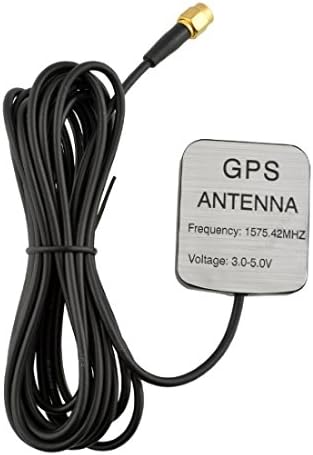 Antena GPS activa impermeable base magnética con conector SMA