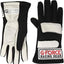 Guantes carreras junior talla pequeña color negro