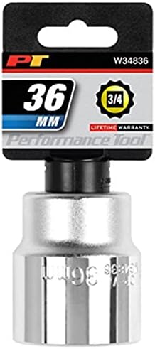 Llave vaso 3/4 pulg 36 mm 12 puntas