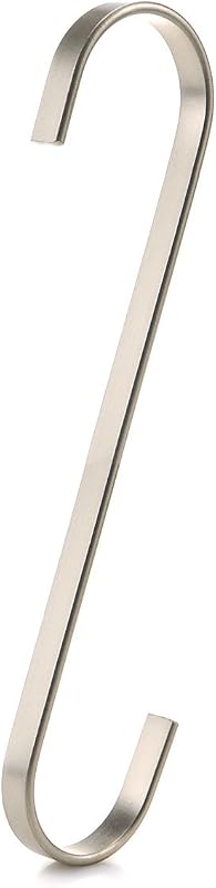 4 Ganchos S 9" Níquel Perlado Cromado