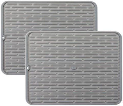 Alfombrilla secado silicona grande pack 2