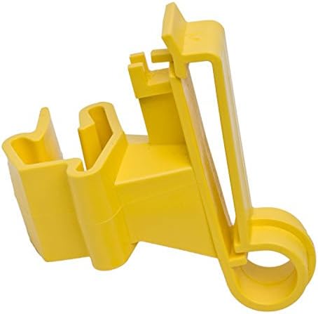 Aislador cinta polietileno T-Post pack 25 amarillo