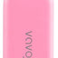 Luz lectura recargable USB con clip rosa