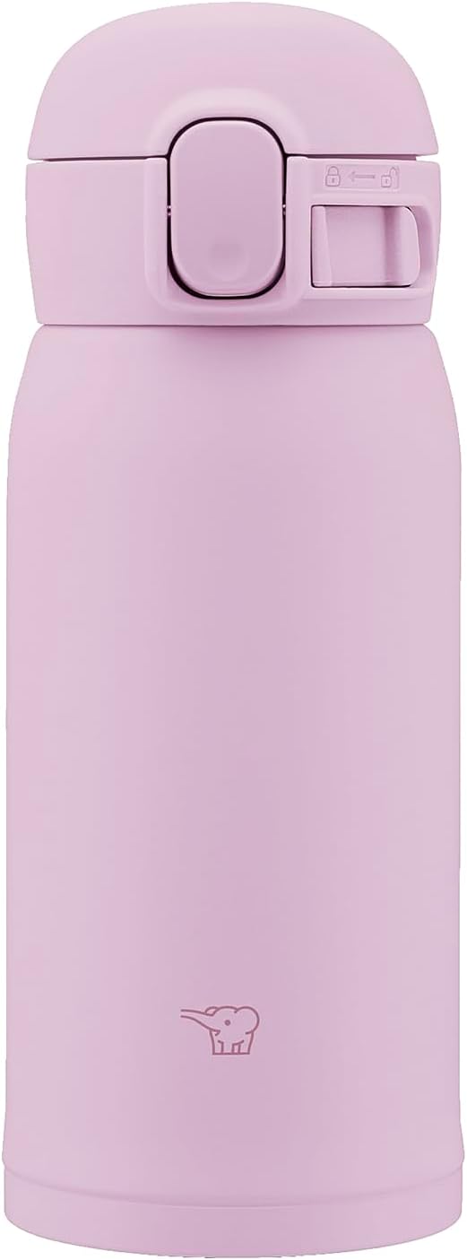 Taza acero inox 12oz color orquídea