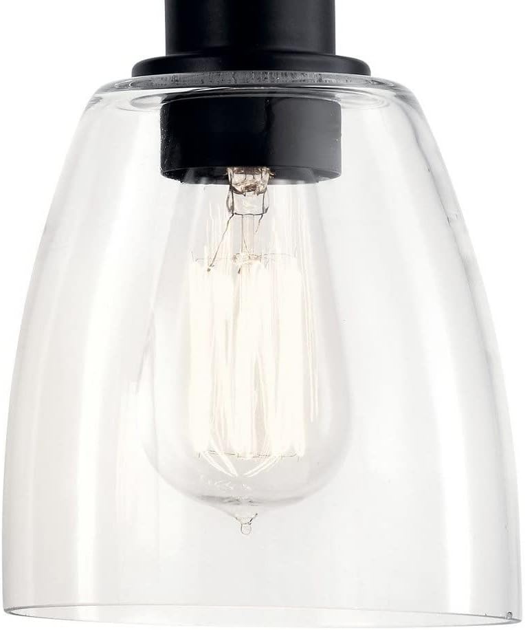 Lámpara baño 15.25pulg 2 luces níquel cepillado pared