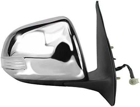Espejo lateral Toyota Tacoma negro texturizado señal giro